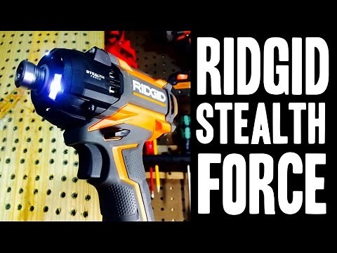 RIDGID Gen5X Stealth Force 18v Brushless Oil Pulse Driver R86036K (Impact Driver)