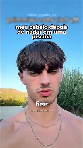 Ele descobriu como MUDAR O CABELO