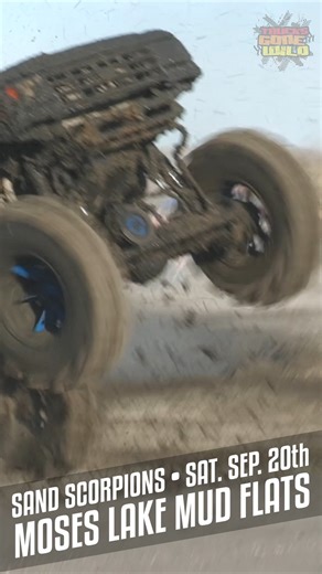 Moses Lake X Trucks Gone Wild offers the BIGGEST West Coast off-road event payout, come get yours. You won't find another event this thrilling that is FREE to come watch! Bring your family, your friends, even your neighbor (if you like them) see ya at the show September 20th. #mudtruck #megatruck #trucksgonewild2025 | Moses Lake Mud Flats and Sand Dunes ORV Area