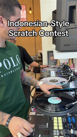 My First DJ Experience at an Indonesian Scratch Contest