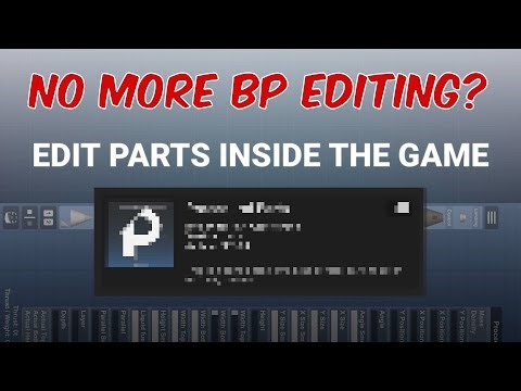 This Mod will let you edit parts in game | SFS 1.6 Update