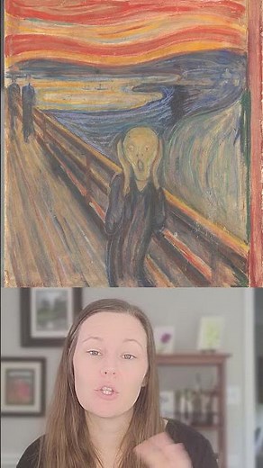 The Scream: Great Example of Split Complementary Color Scheme