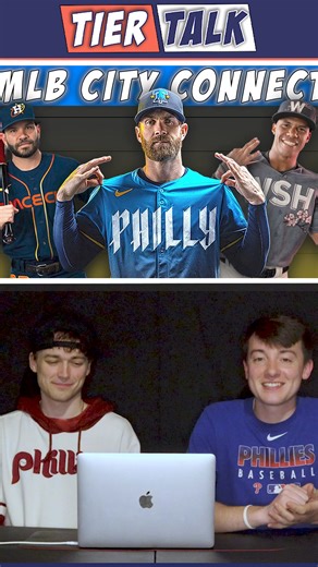 2024 MLB City Connect Jerseys Ranked | MLB Tier List: We ranked all of the 2024 MLB City Connect Jerseys that have been revealed so far. The full MLB Jersey Tier list includes the Philadelphia Phillies, Houston Astros Space City Jersey, Chicago Cubs Wrigleyville Jersey and more. Watch the full episode: https://youtu.be/bG_SORjJ5cM. #tierlist #cityconnect #mlbnews #Phillies #astros #tiermaker | Sportsnaut | Facebook
