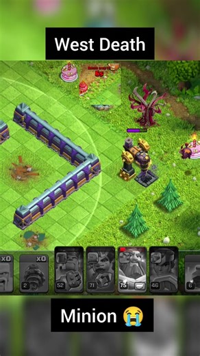 ⚔️ “WEST DEATH is Here! 😱 The END of Clash of Clans Begins!” #shorts #clashofclans #coc