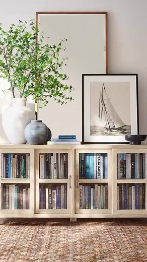 50K views · 152 reactions | Curate a Coastal Console. Create an easy, eye-catching arrangement with rustic vases in neutrals and shades of blue, statement branches, and a cherished photograph. Tap for more decorating ideas: https://bit.ly/3JGo2fK | Pottery Barn | Facebook