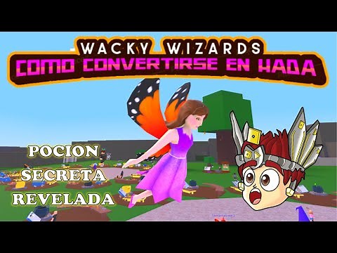 🧙‍♂️COMO CONVERTIRSE EN HADA WACKY WIZARDS | POCION SECRETA | ROBLOX