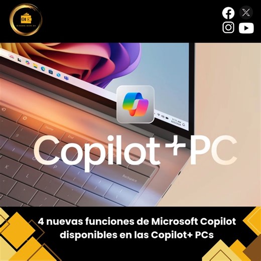 🚀 ¡Las Copilot PCs están evolucionando y más fuertes que nunca! 💻✨ Nuevas funciones ya disponibles y en vista previa en Windows y Teams para que tu trabajo sea más rápido 🚀, eficiente ⚡ y conectado 🌐🌎🤝 ⏰🔗🎯 🛠️🔥 Nota completa 👉 https://shre.ink/o7nG #CopilotPlus #Windows11 #Teams #TrabajoInteligente #ColaboraciónGlobal #EficienciaDigital #InnovaciónTech #ConectividadTotal 💡💬 NR 📝 | dinero.com.sv