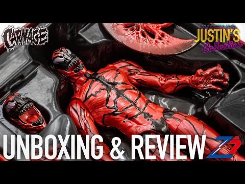 Carnage 1/10 Scale Figure ZD Toys Unboxing & Review