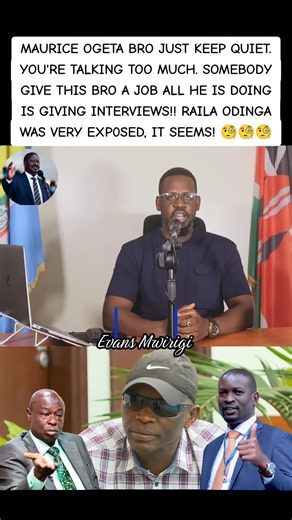 Maurice Ogeta interview: what he said about Raila Odinga