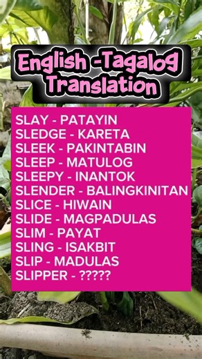 115K views · 542 reactions | English -Tagalog Translation English Learning ✨ #fblifestyle | Ivy A. Hernandez | Facebook