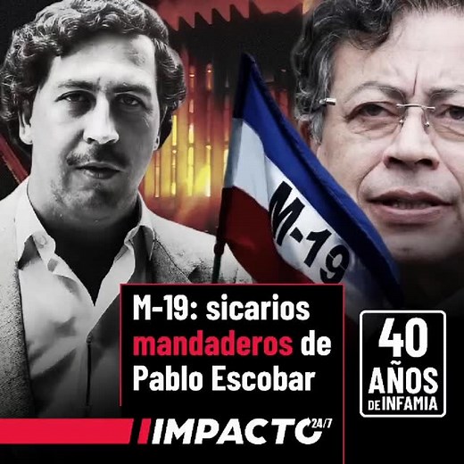 🚨🇨🇴 TERGIVERSANDO LA HISTORIA | El 6 de noviembre de 1985, el M-19, financiado por Pablo Escobar, tomó el Palacio de Justicia para frenar extradiciones y borrar procesos. Fueron asesinadas más de cien personas, incluidos 11 magistrados. Décadas después, persiste la disputa por la memoria: mientras la izquierda criminal busca responsabilizar a las Fuerzas Militares y al Estado, múltiples testimonios y documentos señalan al M-19, la narcoguerrilla de Gustavo Petro, en la autoría directa de una 
