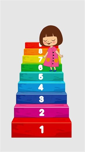 Counting steps to 10 is so easy!