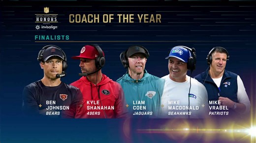 NFL honors coach of the year finalists 'GMFB'