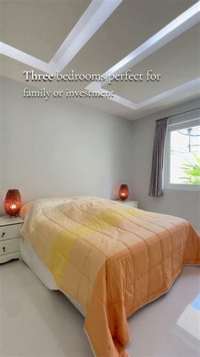 Elegant 3-Bedroom Living with Private Pool & Big Garden Space #pattayarealestate #houseforsale