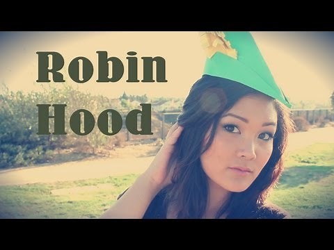 DIY Robin Hood Halloween Makeup & Costume- JaaackJack