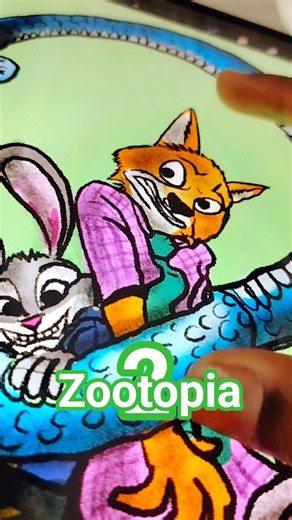 Zootopia 2✏️Fan art On Procreate #zootopia #funny #comedy #procreate #fancharacter #drawing #zodiac