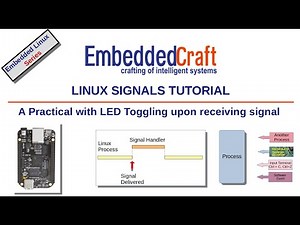 Linux Signal Tutorial, A Practical with LED Toggling upon receiving signal