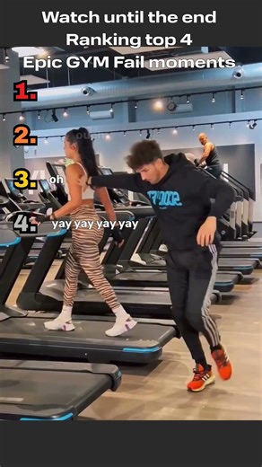 Ranking top 4 Epic GYM Fail moments