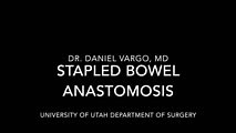 Stapled Bowel Anastomosis Video Demonstration | Surgery Sim Lab Recipes
