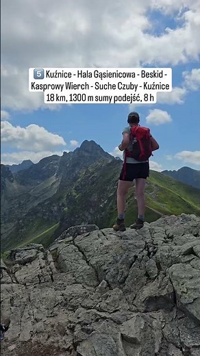 7 trails in the Tatra Mountains that we did in 2025 #mountains #tatras #zakopane