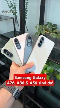 New Samsung phones: Galaxy A56, A36, and A26 are here! 📱✨ #tech #mwc2025 #smartphone