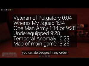 Examination All rank up badges guide