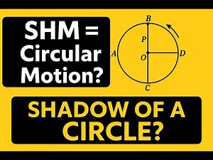 Why is SHM Taken as the Projection of Uniform Circular Motion? | Class 11 Physics | JEE/NEET