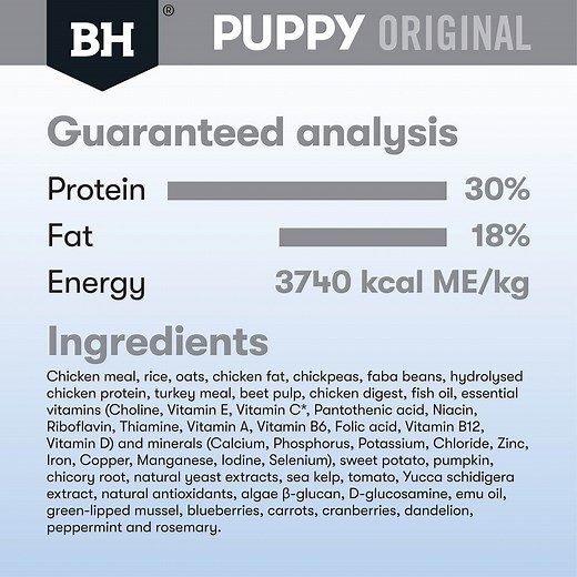Black Hawk Puppy Chicken & Rice Small Breed Dry Dog Food | Petstock.com.au