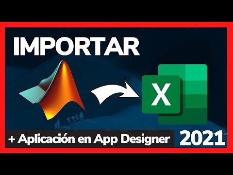 IMPORTAR datos de MATLAB a EXCEL + App en App Designer 💡 | 2021 ✅