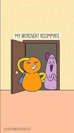 Introducing my introvert roommate