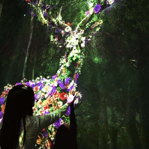 Awaken your senses with the fusion of art and tech by world class design company d'strict. | Arte Museum Las Vegas