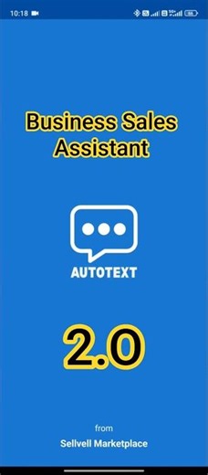 AutoText Smart Assistant 2.0: Automate Your Business SMS! 🚀 #vivzon