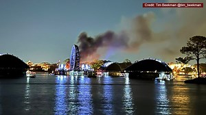 Fire breaks out during 'Harmonious' fireworks show at EPCOT