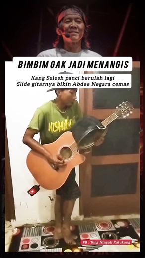 Bimbim gak jadi nangis lihat ini #shorts #viral #viralvideo #guitarist