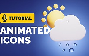 Blender 图标动画制作技巧（中英文字幕）