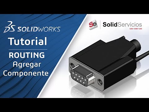 SOLIDWORKS TUTORIAL ➤ Add Component to Library | Routing