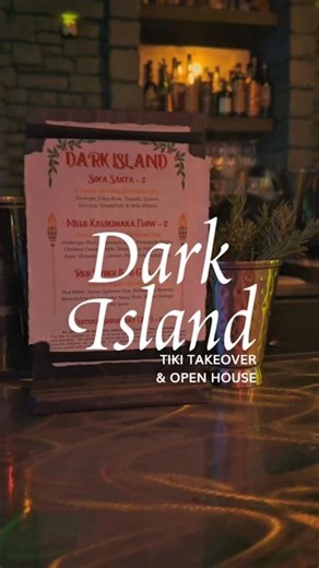 Dark Island Tiki Takeover & Open House: Winter in Paradise Edition 🌴🎄