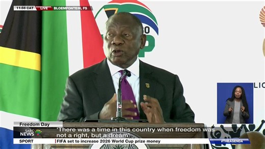 FREEDOM DAY | President Cyril Ramaphosa says, “We have expanded access to healthcare, housing, education, water and electricity on an unprecedented scale.”