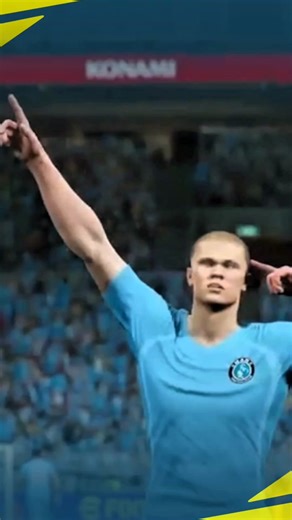 Erling Haaland's Incredible Bullet Header in eFootball