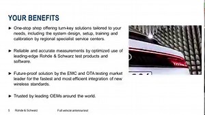 Full-vehicle antenna testing is crucial to ensure optimal radiation...