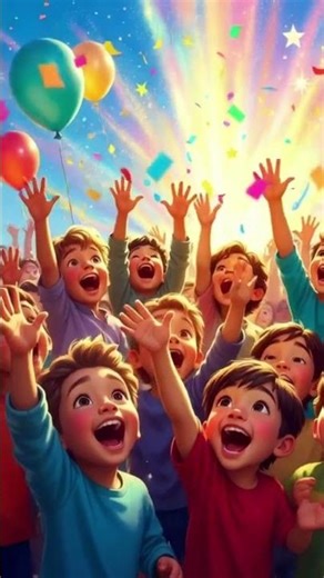 1234 Learn Counting with Cute boy| Baby Rhymes Cartoon #nurseryrhymes #shorts