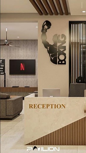 Desom Gym Interior | Modern Design in 3D