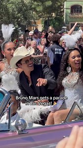 Bruno Mars Gets a Parade in Las Vegas for Bruno Mars Day! 🎉