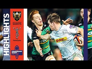 Northampton v Harlequins - HIGHLIGHTS | Twelve Tries at the Gardens! | Premiership Cup 2022/23