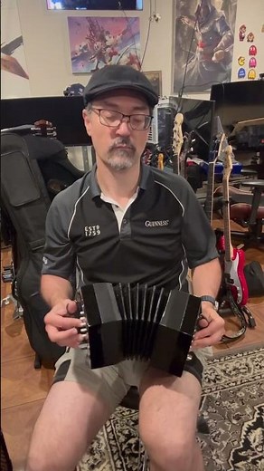 Day 1 Baritone English Concertina - Drunken Sailor on a “Jack”