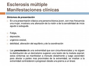 Esclerosis Multiple Que Data Definicion Y Sintomas