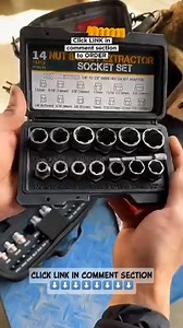 14Pcs Nut & Bolt Extractor Socket Set Remover Stripped Lug With 1/4-Inch Drive 6F6 #reelsviralシ #reelsfbシ #fbreels #fbreelsvideo #reelsfypシ | Bardagulan TV