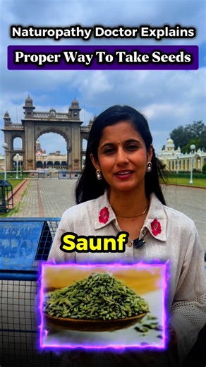 Dr. Kushala | Naturopathy & Yoga on Instagram: "💬 Comment “Seed” 🌱 To get the list of doctor-approved seeds and the proper way to take them ✅ In this video we covered: 🌿 Flax Seeds – omega 3 & skin health ✨ 🌱 Saunf (Fennel Seeds) – digestion booster 🧘 🌻 Sunflower Seeds – rich in vitamin E 💆‍♀️ ⚪ Ellu (Sesame Seeds) – calcium & bone health 🦴 🌑 Chia Seeds – high fiber & protein 💪 🎃 Pumpkin Seeds – zinc & immunity 🛡️ ✅ Tiny foods, big health benefits! 📞 For 1:1 wellness guidance – What