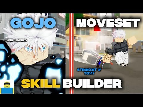 *SKILL BUILDER* Shinjuku GOJO Moveset in Jujutsu Shenanigans (JJS)