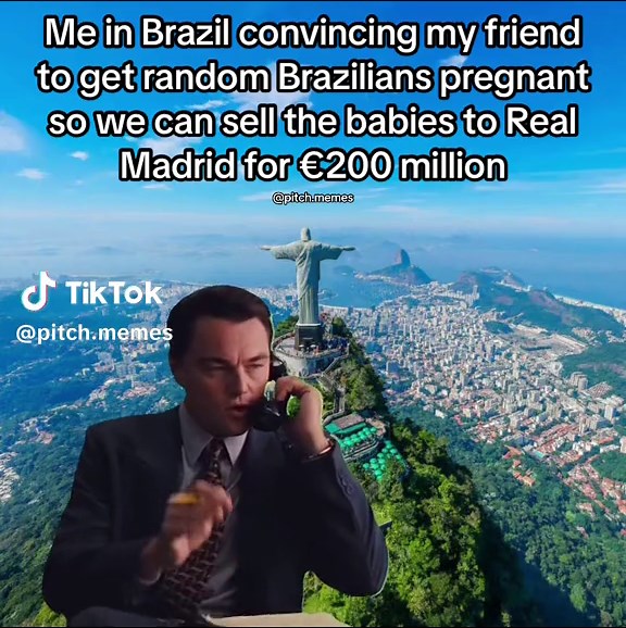 Hilarious Football Memes: Funny Brazil Soccer Moments with Real Madrid